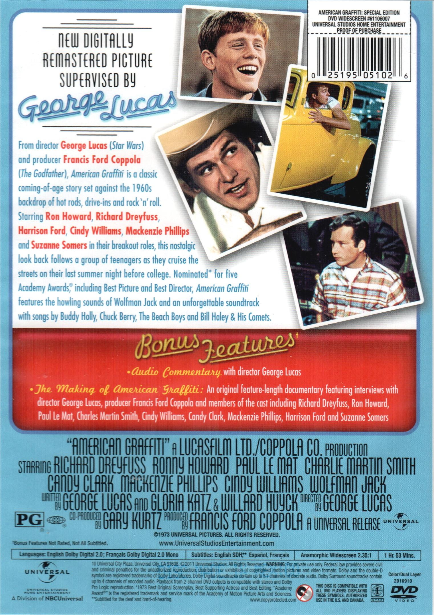 Ron Howard More American Graffiti Streaming Classic Coming-of-age