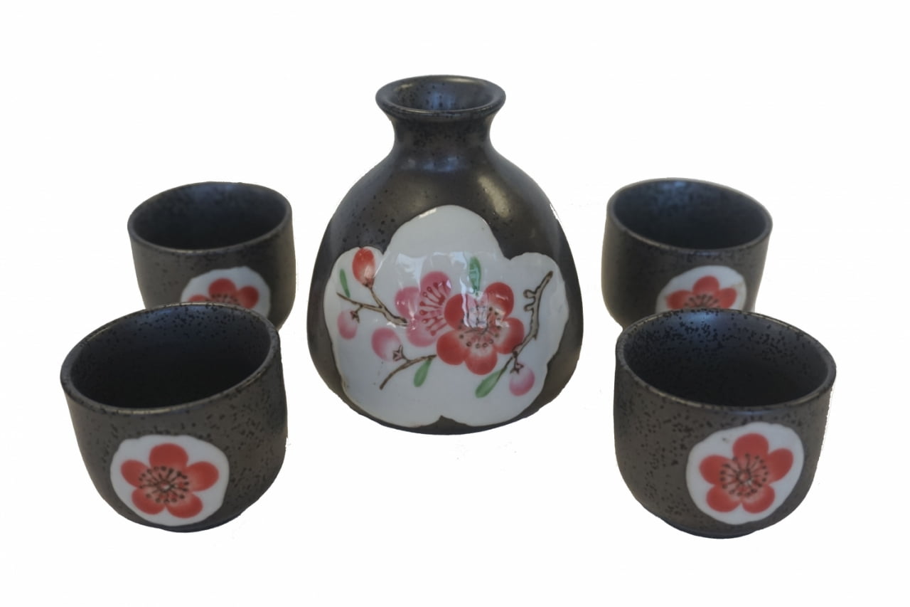 Black Sake Set