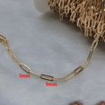 thumbnail image 1 of Cadena de collar de acero inoxidable de 2 metros para fabricación de joyas Diy, enlace de Cable Rolo, cadenas a granel, collar hecho a mano, accesorios de pulsera Tan Jianjun unisex, 1 of 2