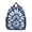 Blue and White, variant on Purple and Blue Tie Dye Pattern Backpack for School, Cute School Bag with Adjustable Shoulder Straps and Padded Back, 13.8"x11.4"x6"