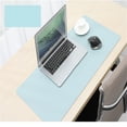 thumbnail image 1 of WREESH Synthetic Leather Double-Sided Protective Pad. Large Waterproof Mouse Pad, 1 of 4
