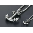 thumbnail image 3 of GKNET Mens Stainless Steel Nautical Surfing Beach Anchor Pendant Necklace Men, 3 of 9