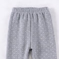 thumbnail image 4 of Samdudou Sweatpants for Girls Polka Dot Lounge Pants High Waisted Straight Leg Casual Track Trousers Elastic Waist Basic Bottoms Daily School Wear, 4 of 6