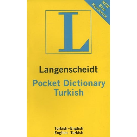 Pre-Owned Langenscheidt Turkish Pocket Dictionary: Turisk-English / English-Turkish (Turkish and English Edition) (Paperback) 1585735221 9781585735228