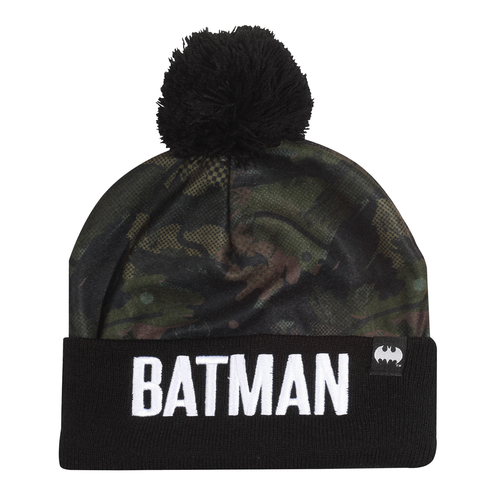 DC Comics Batman Camo Girls Beanie with 