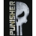 thumbnail image 4 of Marvel Comics Men's Punisher Split Face Design Graphic Print Adult T-Shirt, 4 of 7