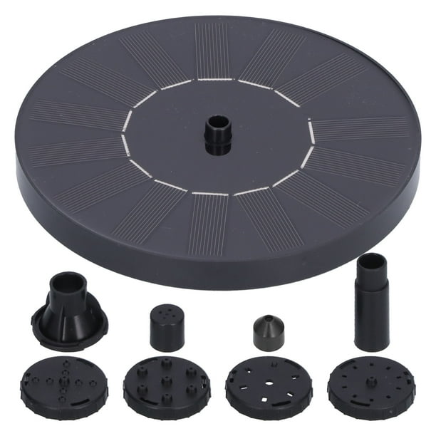 Bomba de fuente solar flotante para decoración de piscinas, estanques y jardines.
