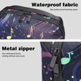 thumbnail image 4 of Musical Note Premium Oxford Cloth Waterproof Storage Box for USB Case, Charge Cord Organizer, and Digital Recorder Pouch - 5.9x9.44x3.14 in, 4 of 6