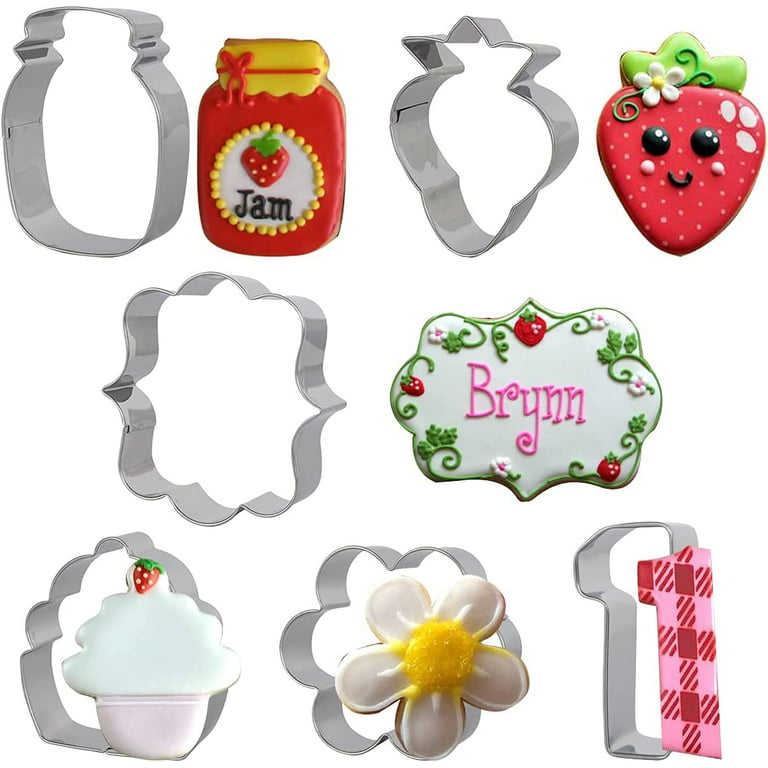 Berry Pie Plunger Cookie Cutters, Set of 4