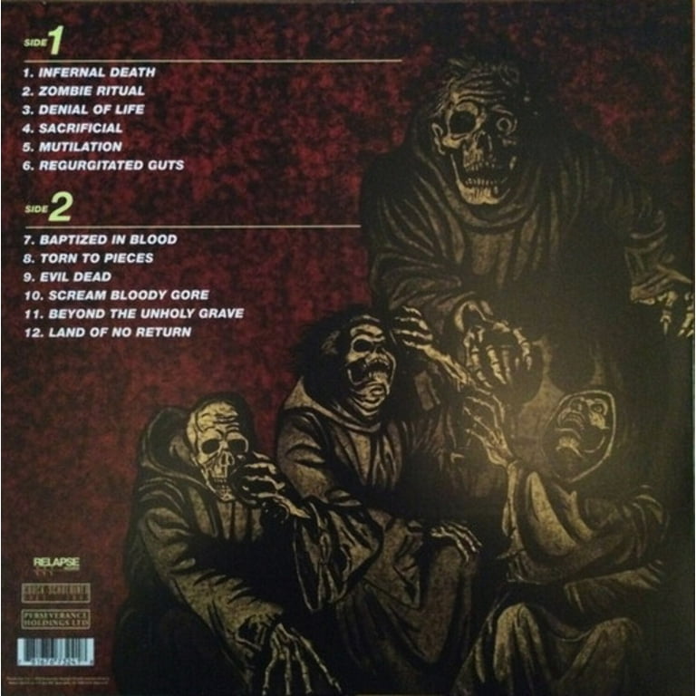 Death - Scream Bloody Gore - Music & Performance - Vinyl - Walmart.com