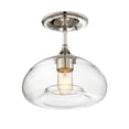 thumbnail image 2 of Trade Winds Lighting 1-Light Ceiling Light In Polished Nickel, 2 of 3