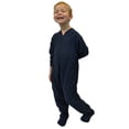 thumbnail image 1 of Pyjama une-Pièce à Pieds en Molleton Bleu Marine pour Petit Garçon, Nourrisson et Tout-Petit, 1 of 2