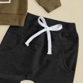 thumbnail image 5 of HCNTES Baby Boy Winter Clothes Toddler Kids Baby Boy Fall Outfits 3M 6M 12M 18M 24M 1T 2T 3T Casual pretty fly for a little guy Letter Print Long Sleeve Hoodie Tops Pants Winter Clothes Sets, 5 of 5
