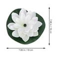 thumbnail image 2 of BESTONZON 1Pc Solar-powered Lotus Fountain Novel Fish Pond Fountain Garden Decor (White), 2 of 6