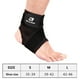 thumbnail image 4 of Soidarity 1 pieza de ajuste de vendaje para pies, soporte para tobillo, prevención de esguinces, deporte, Fitness, banda protectora para tobillo Accesorios para máquinas de ejercicios negro M Soidarity OD1608-02B, 4 of 6