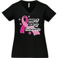 thumbnail image 3 of Inktastic Breast Cancer Awareness Had It Beat It Survivor Women's Plus Size V-Neck T-Shirt, 3 of 5