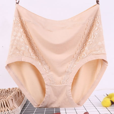 Up to 30% OFF High Waisted Seamless Panties  Soft Breathable  Stretch Briefs  Comfortable Ladies Briefs  For Daily Wear  Seamless Underwear  Seamless Leggings  Stylish Plus Romper|Cotton Beige