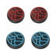 thumbnail image 1 of Ndcxsfigh 4 Uds. Tapa Agarre La Del Pulgar Del Controlador para PS5/PS4/Xbox One (2xRed + 2xBlue), 1 of 9