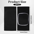 thumbnail image 3 of GIXUSIL 2Pcs Elbow Pads with Thicken Sponge Pad for Basketball/Football/Dance, Black Breathable Protective Volleyball Elbow Pads Fitness Arm Knee Protector Volleyball Sponge Support for Everyone（S）, 3 of 7