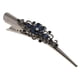 thumbnail image 4 of Pinzas de pelo de cristal de metal Hugo para mujer Azul, 4 of 7