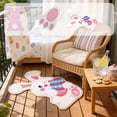 thumbnail image 7 of Easter Bunny Egg Bath Mat,Easter Tufted Bathroom Rug Egg Rug Easter Door Mat Funny Farmhouse Bath Mats Decorations for Home, Holiday Absorbent Floor Carpet Bunny Rabbit Rug for Spring Home Floor, 7 of 7