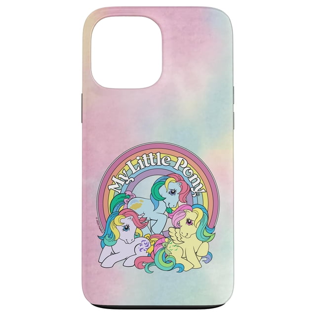 Funda para iPhone 13 Pro Max My Little Pony Retro Rainbow