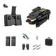 thumbnail image 1 of Vogacara Dron de fotografía aérea de 2,4G y 4 canales, cuadricóptero ajustable con un botón, para mantener la altitud, avión Juguetes Negro Tipo 5 Vogacara FN010365-10B, 1 of 6