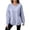 Gray, variant on Hearthz Womens Fleece Sweatshirt Solid Color Drop Shoulder Long Sleeve Crewneck Sweatshirts Women Fall Winter Athletic Workout Women's Pullover Sweaters Gray M