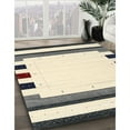 thumbnail image 3 of Ahgly Company Machine Washable Indoor Rectangle Contemporary Gold Area Rugs, 7' x 9', 3 of 7