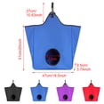 thumbnail image 2 of Soidarity Bolsa de alimentación lenta para animales, tela Oxford, bolsa de gran capacidad para colgar, bolsa de almacenamiento de paja, bolso Cuidado ecuestre y deportes Negro Soidarity OD025172-01, 2 of 6