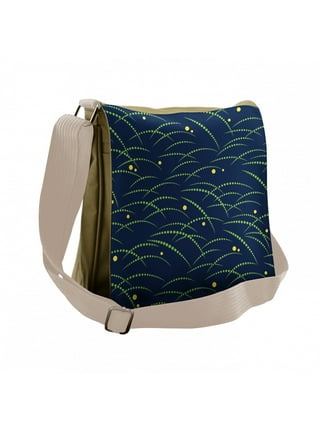  Ambesonne Fish Messenger Bag, Watercolor Blue Patterns, Unisex  Cross-body : Clothing, Shoes & Jewelry