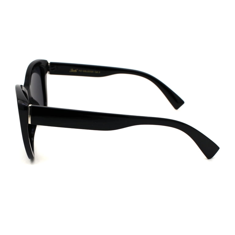 Polarized Womens Classic 90s Large Cat Eye Plastic Fashion  display picture 2