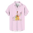 thumbnail image 1 of PMUYBHF Chemise à Manches Courtes Imprimée Musique Guitare Mode Printemps et Été pour Hommes 2359 L, 1 of 3