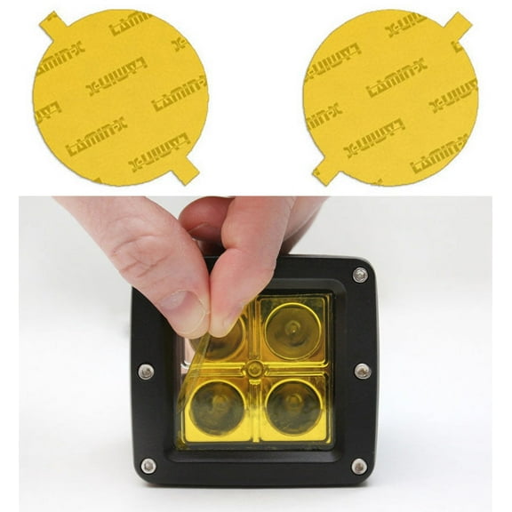 Ford F-150 (06-08) Yellow Round Fog Light Covers