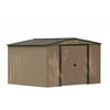Arrow Greybark Brown Steel Shed, 6' X 5'