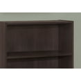 thumbnail image 3 of Monarch Specialties Bookshelf, Bookcase, 4 Tier, 36"h, Office, Bedroom, Laminate, Brown, Transitional, 3 of 5
