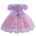 thumbnail image 2 of Girls Princess Costume Female Halloween Cosplay Fancy Dress Outfits for Little Girls 1-7T, 2 of 7