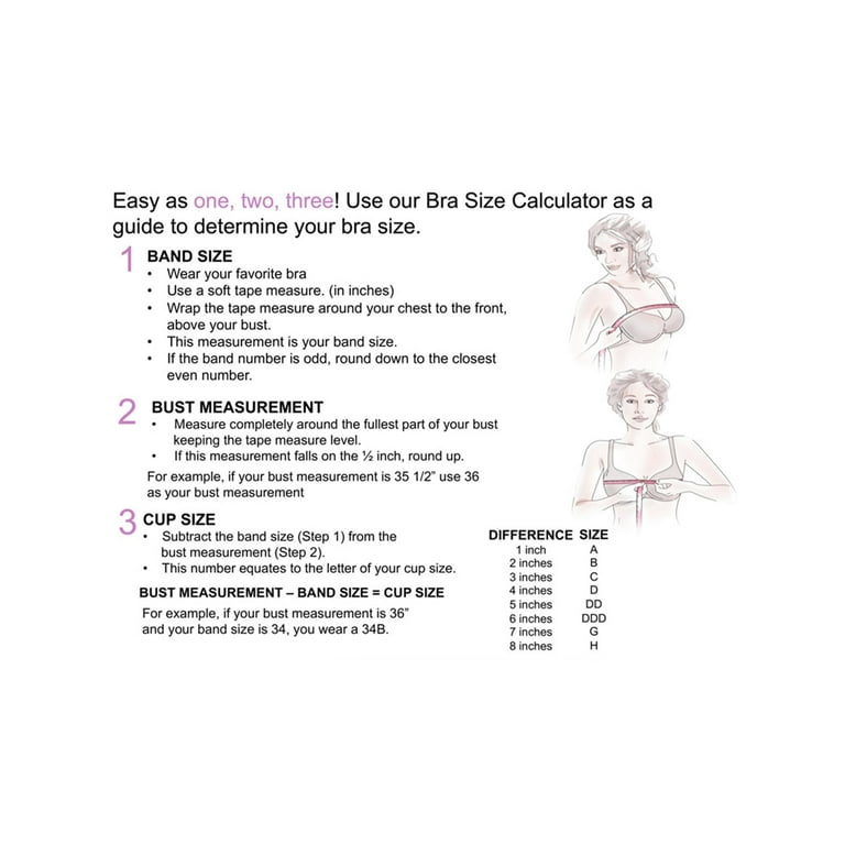 Hanes Women's Wireless Bra, Smooth Comfort Full Coverage Bra, Foam