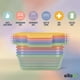 thumbnail image 3 of Contenedores de almacenamiento de alimentos Ello Snap & Nest, juego de 10 piezas y 4,5 tazas, 3 of 7