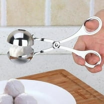 Scoop Meatballs Stainless Steel Tongs Kitchen Tool for Heat Resistant
