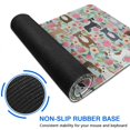 thumbnail image 6 of Long Mouse Pads for Desk,Cute Pitbull Terriers Dog and Flower Desk Mats on Top Of Desks, Desk Mouse Pad Extra Large with 3mm Non-Slip Base and Stitched Edge for Gaming,Office,Work,Home 31.5"x15.7", 6 of 6