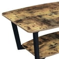 thumbnail image 2 of Graystone Coffee Table with Shelf - Barnwood/Black, 2 of 3