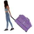 thumbnail image 2 of CHIC® 32-Inch Collapsible Rolling Dance Bag with Garment Rack, 2 of 9