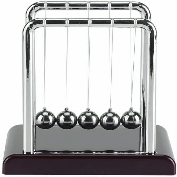 BESTSKY Cradle Pendulum,Perpetual Motion Desk Toy,Swinging Kinetic Balls for Office Decor