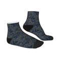 thumbnail image 3 of Bingfone Golden Peonies Design Patterned Men'S Women'S Casual Cotton Socks, 3 of 9