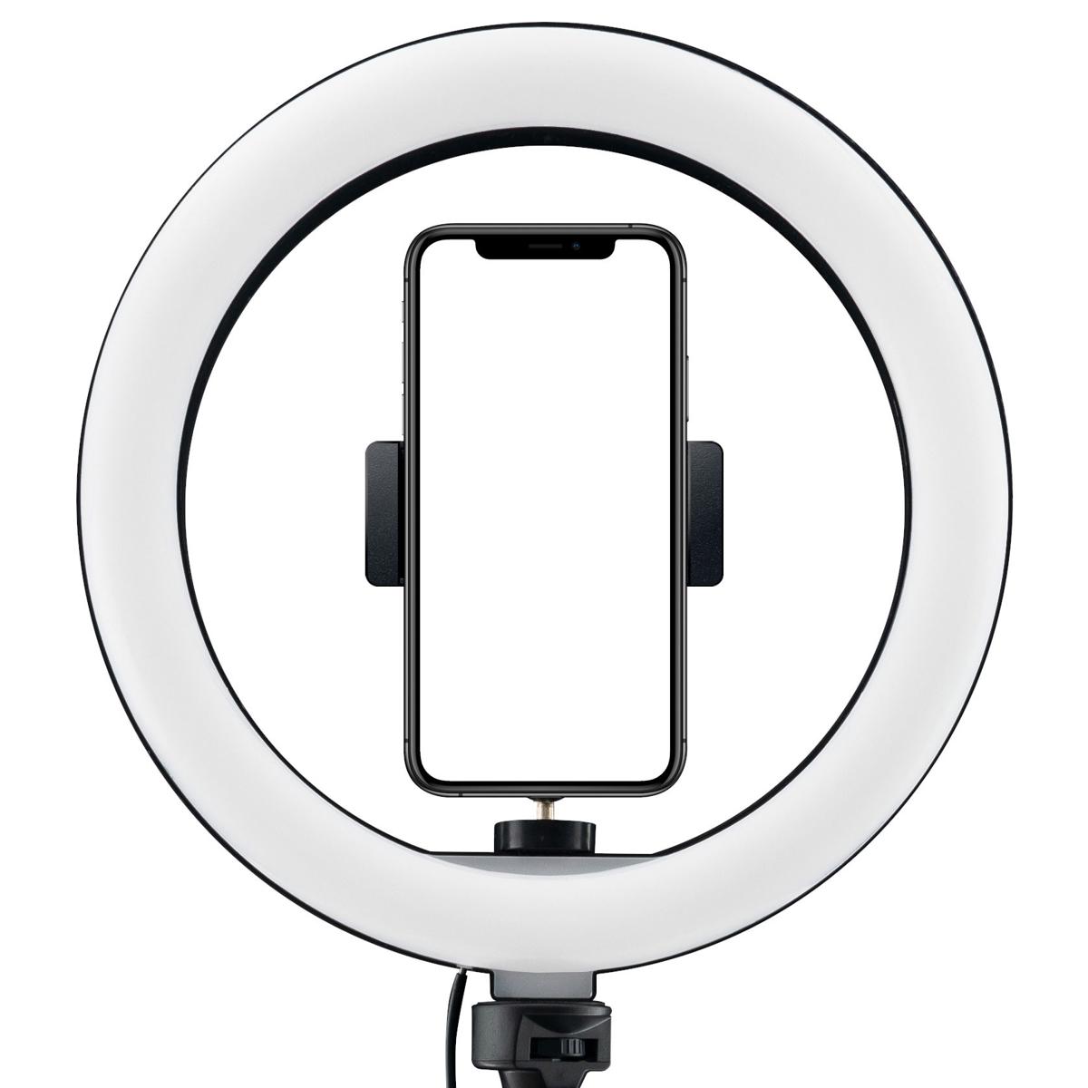 Mackie Mackie mRING-10 - 10" 3-Color Ring Light Kit with Stand and Remote