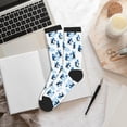 thumbnail image 6 of KLL Penguin Winter Fun Print Cool Socks Men's Women's Crew Socks Funny Crazy Novelty Stockings, 6 of 7