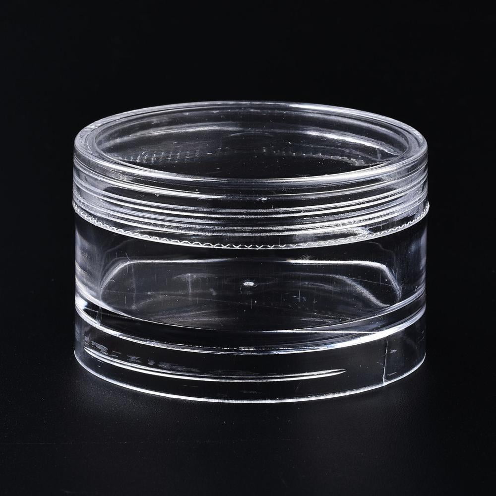 Polystyrene Bead Storage Containers with 5 Compartments Organizer Boxes for Jewelry Beads Small Accessoriescompartment: 4.4x1.9cm