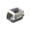 Gray, variant on Pet Carrier Crate For Cats And Dogs With Panoramic Top Window And Sturdy PP substance For Travel