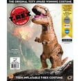thumbnail image 2 of Teen Original Inflatable Dinosaur Costume, T-Rex, 2 of 5